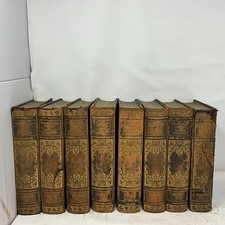 8 Volumes The International Library of Famous Literature Garnett R, Pub Ed Lloyd