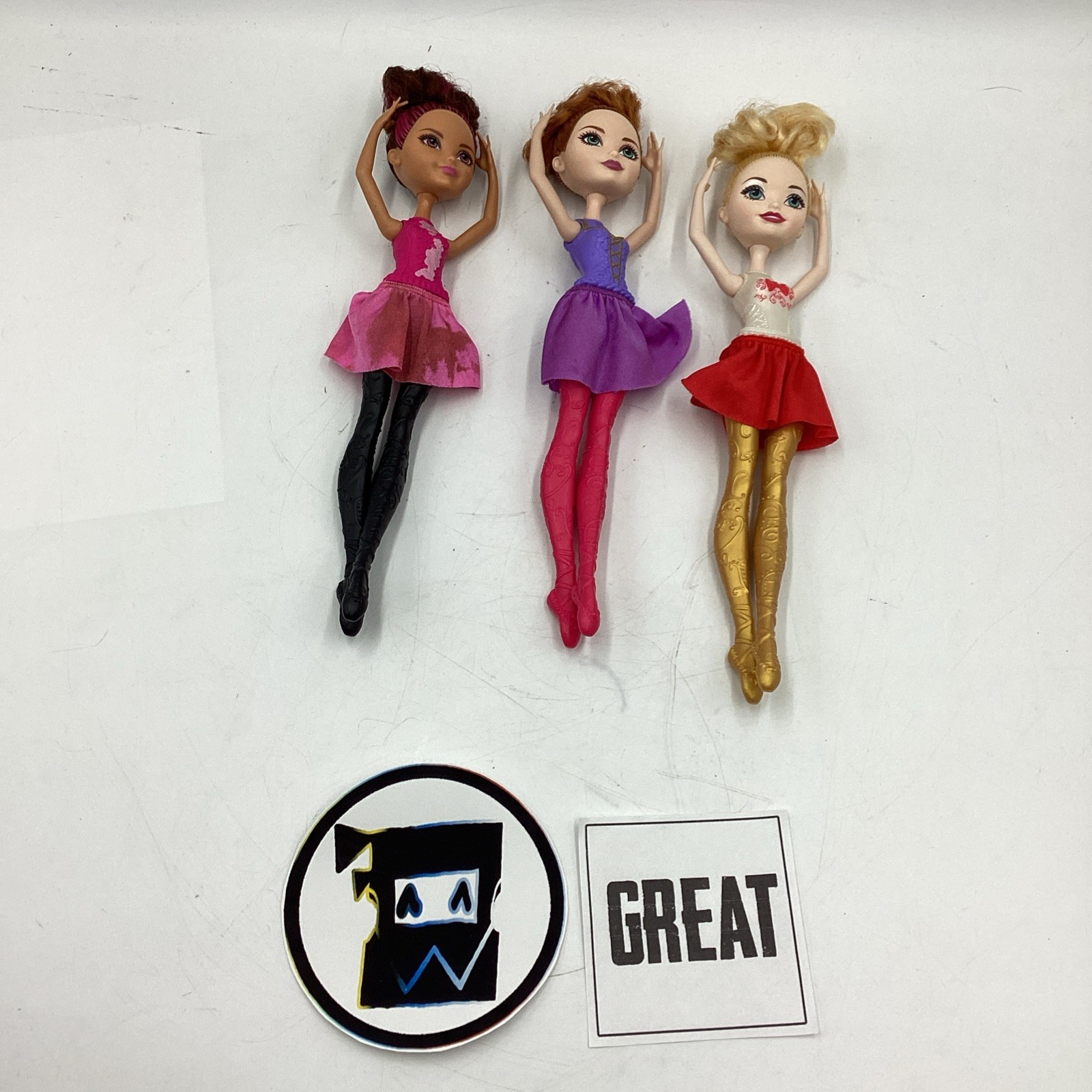 (3-set) (apple White/briar / Holly O Hair) (mattel)
