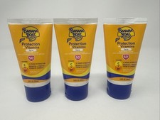  3 BANANA BOAT SPF 50 Lotion Protection  Vitamins C  B3 - 4.5 Oz Exp 05/27