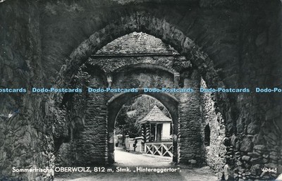 R046130 Sommerfrische Oberwolz 812m Stmk Hintereggertor RP