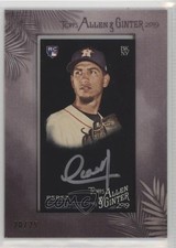 2019 Topps Allen & Ginter X Silver Framed Mini 20/25 Cionel Perez Auto 10yu