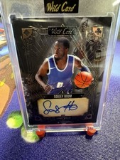 2023 Wild 5 Card Draw Souley Boum Auto 1/1 Black Copper Sealed Xavier Encased