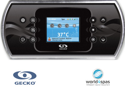 Whirlpool Display / Whirlpool Bedienfeld / Whirlpool Topside  - Gecko in.k800