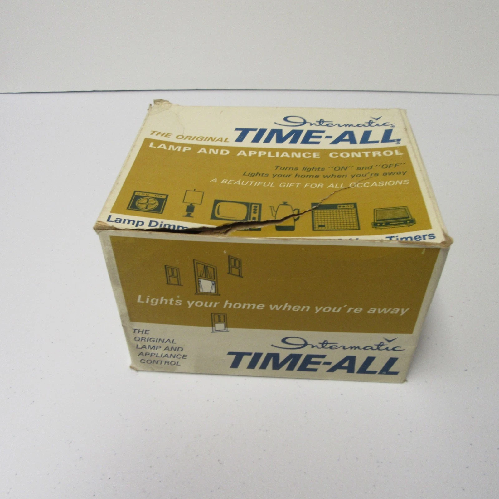 Vintage Intermatic Time-All Lamp & Appliance Control Timer w/ Box B-400 Retro