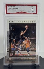 2025 Panini Caitlin Clark CHRONICLED COLLECTION Card #18 Gem Mint 10