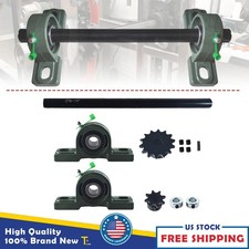 3/4" X 14" Complete Jackshaft Kit For 40/41/420 Chain Go Kart Mini Bike