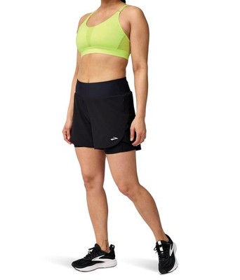 Woman's Shorts Brooks Chaser 5'' 2-in-1 Shorts 2.0