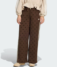 adidas Originals Satin Polka Dot Wide Leg Pants Women's Lifestyle AsiaFit LI2847