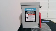 Siemens General Duty Enclosed Switch 30A 240VAC, 250VDC