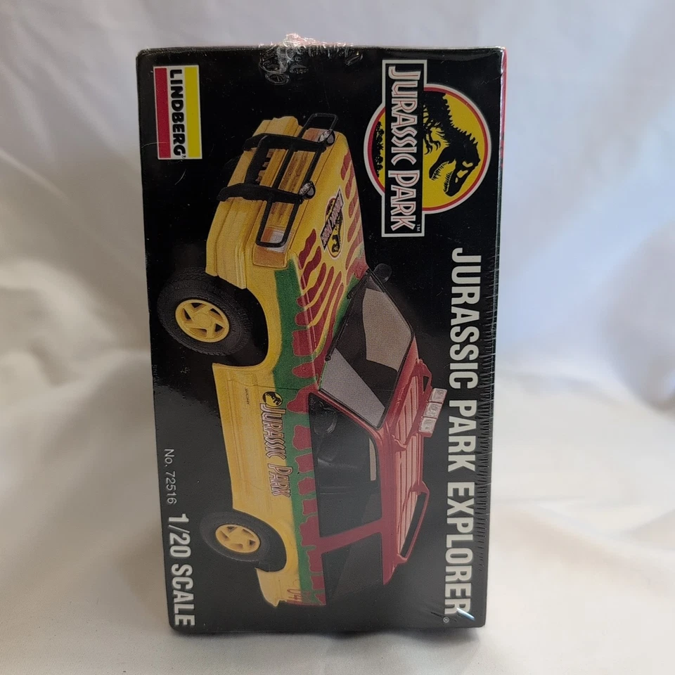 Lindberg - Jurassic Park Explorer - Big 1/20 Scale Model 72516 Sealed Uni Studi - Image 4 of 4