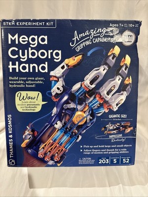 Thames Kosmos Mega Cyborg Hand STEM Experiment Kit Build Your Own
