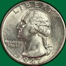 1947-D Washington Quarter Silver Almost Uncirculated AU Coin #44874 Denver Washington