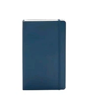 Poppin Professional Notebooks, 5" x 8.25", College Ruled, 96 Sheets, Blue