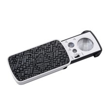 30X 60X 90X Portable Slide LED Light Jewelry Magnifying Glass Magnifier Loupe 