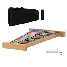 Uimoso 27-Note Glockenspiel Xylophone with Vibrant Keys for Percussion Practice