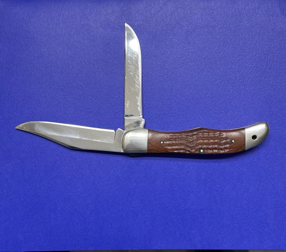 Cuchillo plegable vintage Case X 6265 SAB 1 punto (1979) Hunter Foto 3 de 4