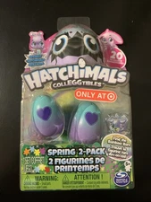 Hatchimals CollEGGtibles Sparkly Spring Target Exclusive Mystery 2-Pack + Nest