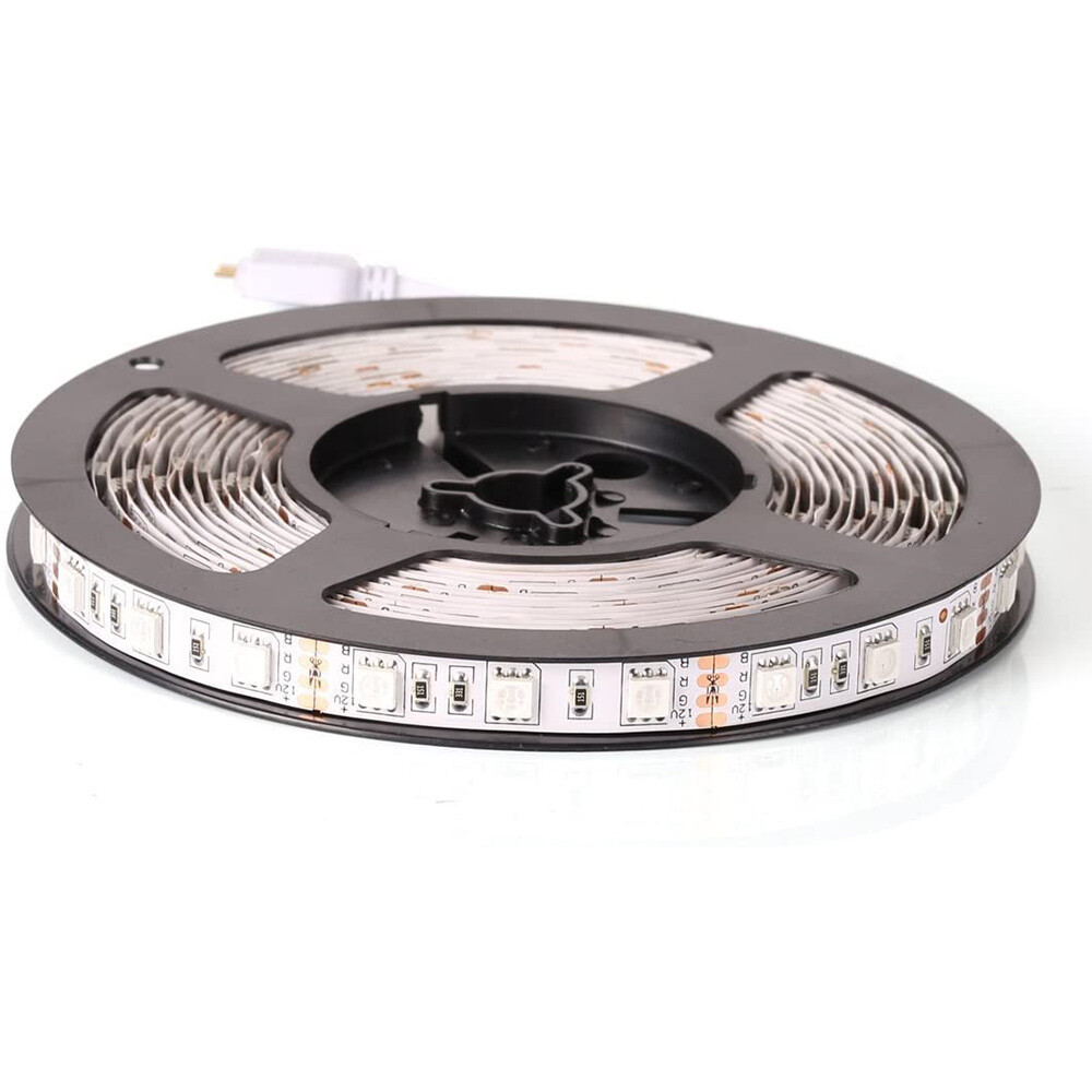 16ft-65ft 5050 RGB LED Strip Back Lights Tape Kit Bluetooth Remote APP Control