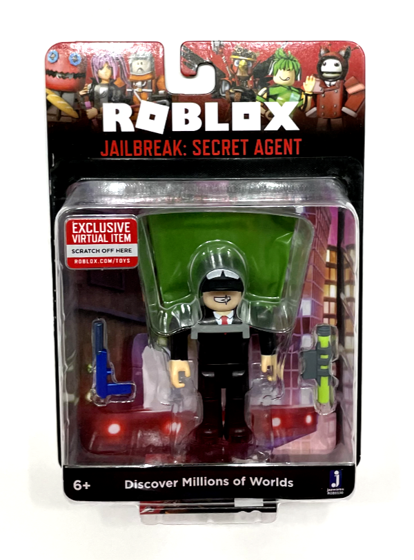 Boneco Roblox Jailbreak Agente Secreto Jazwares Original em