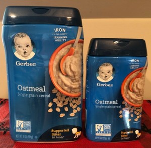 gerber oatmeal supported sitter