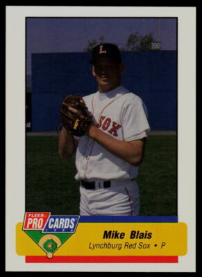 1994 Fleer ProCards Mike Blais Lynchburg Red Sox | eBay