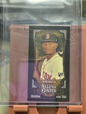 2024 Topps Allen & Ginter Black Border Mini Parallel Ceddanne Rafaela RC #77