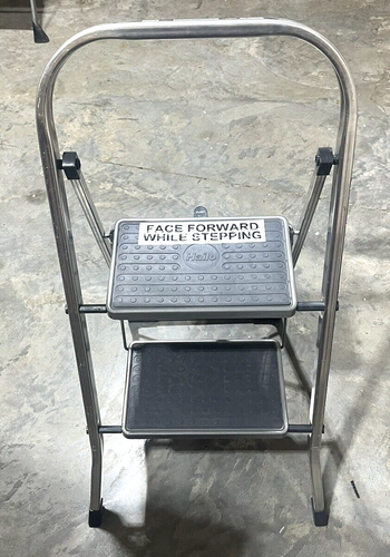 Step Stool 330 lb 2 steps HAILO 4392-281