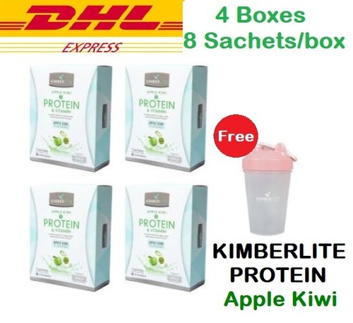 Kimberlite Protein Control Weight Lose Apply Kiwi Vitamin Beauty Drink 28 Sachet - Picture 2 of 9