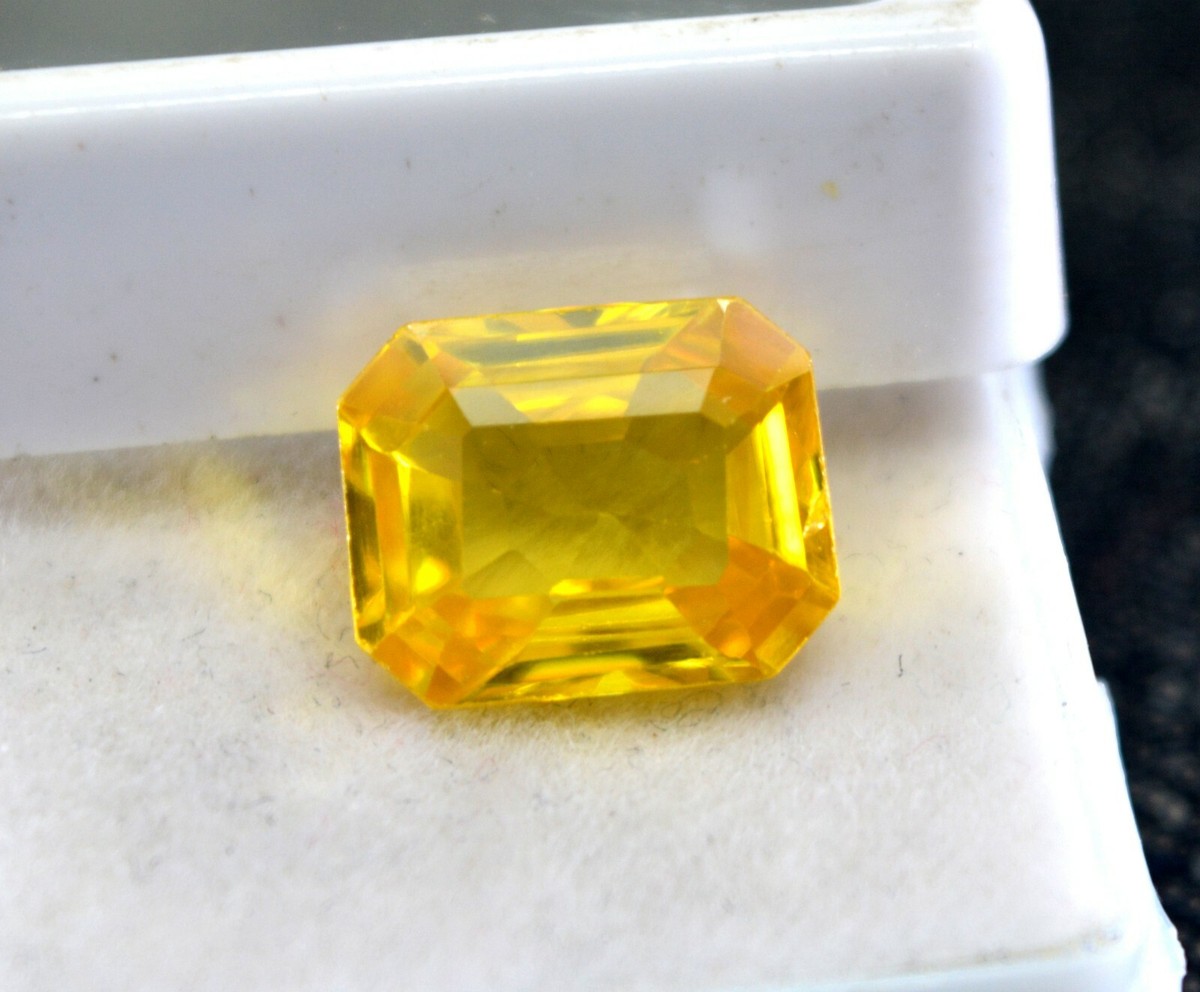 画材 Sapphire Genuine Coarse 7x5 mm { 0.88 cts } Pear UNHEATED