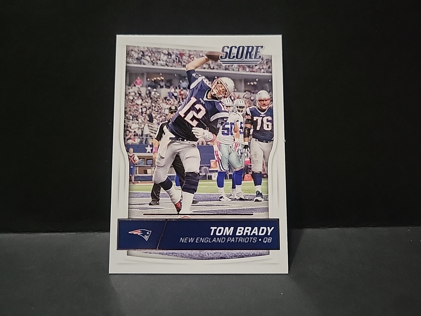 Tom Brady 2016 Score Card New England Patriots #189 🐐 
