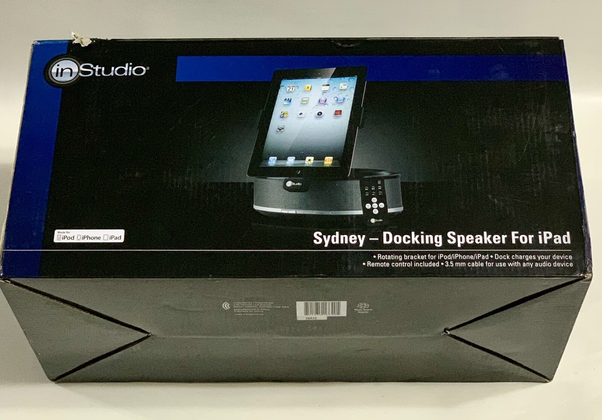 In-Box InStudio Sydney Apple iPod iPad iPhone Mcro Music System