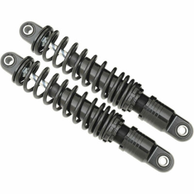 Drag Specialties Black Premium Adjustable 13'' Shocks 1991-2017 Harley Dyna