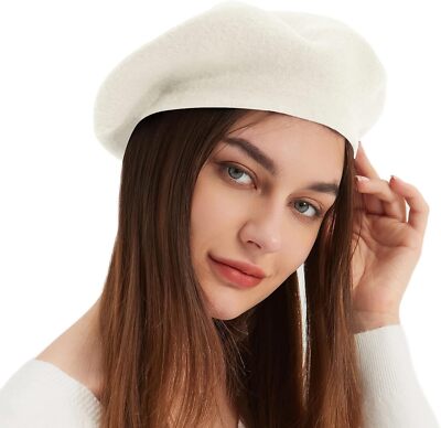 Wool Beret Hat French Cap Winter Artist Painter One Size, 1  display picture 2