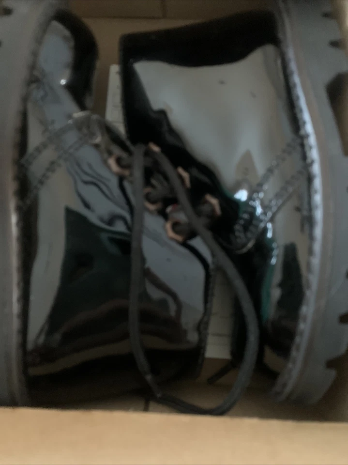 Elefanten Bebé Niño Pequeño Jermy Negro Charol Zapatos Bota Nuevo en Caja EUR 24W US 8W Foto 2 de 4