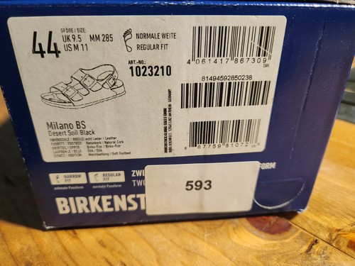 Birkenstock Milano - Desert Soil Black - EU 44 - US Uomo 11 - Vestibilità regolare - Foto 5 di 5