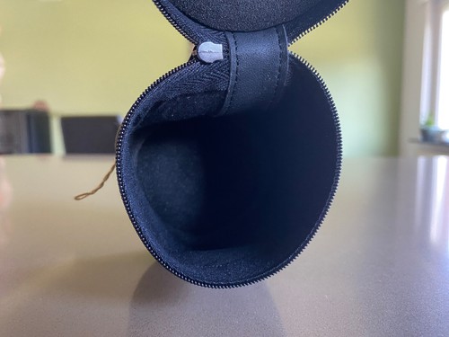 Etui pour objectif Leica en véritable cuir noir - Photo 6/6