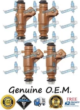  Genuine OEM Bosch Saab 4x 0280156023 Fuel Injectors 2.0L 2.3L Turbocharged