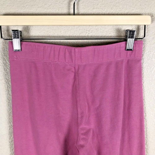 Nike Leggings Womens Medium Pink Colorblock Swoosh Logo Spellout Ankle Exercise - Picture 7 of 16