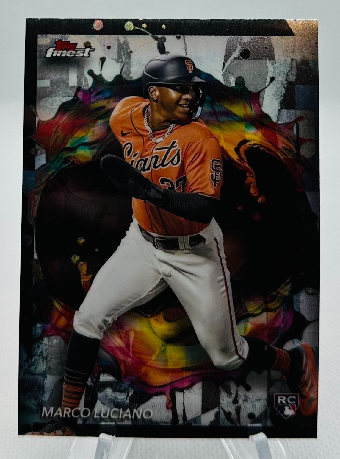 2024 Topps Finest Rare Rookies Marco Luciano San Francisco Giants Rc #276