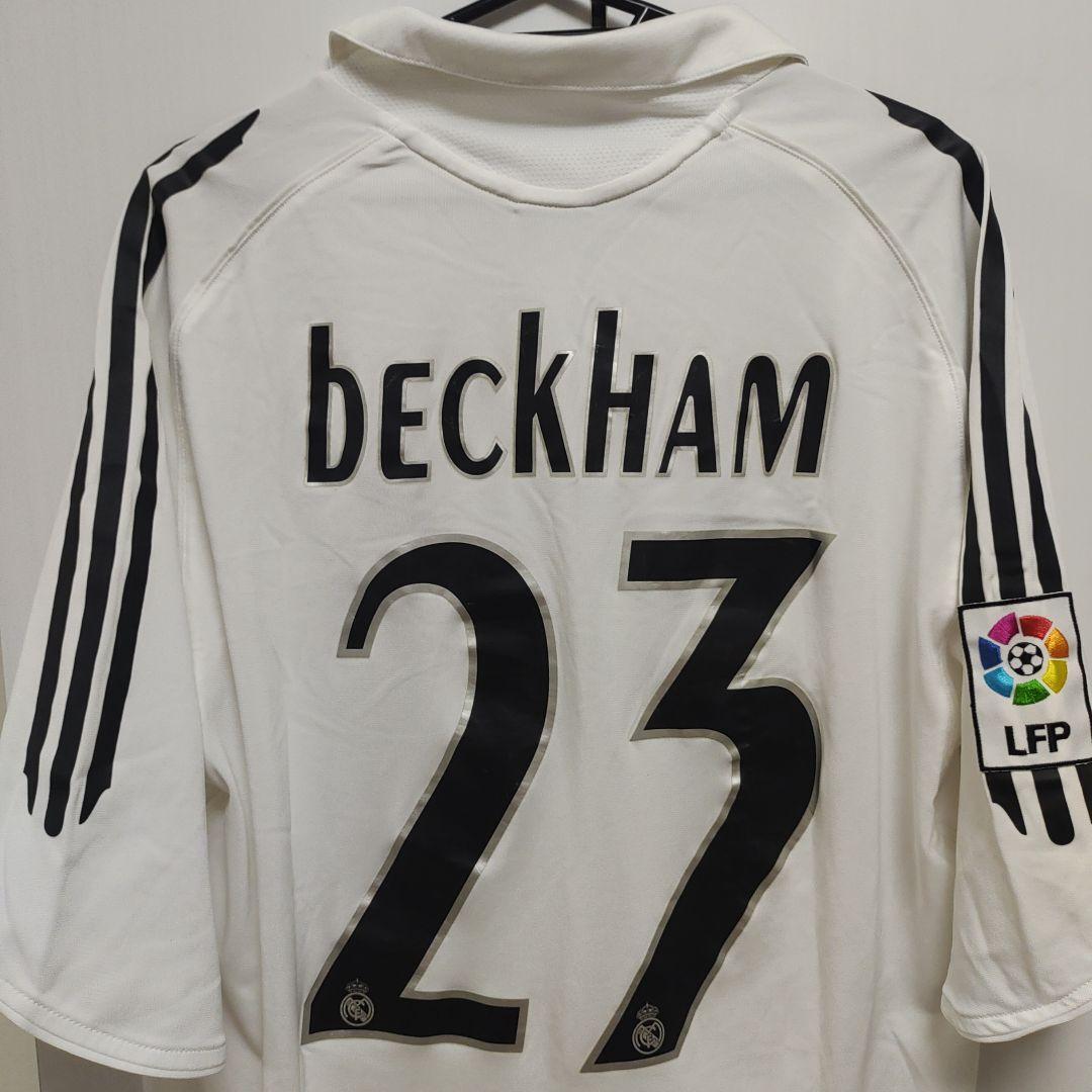 Vintage David Beckham Real Madrid 05/06 Home Size M adidas