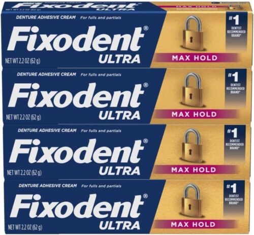 Ultra Max Hold Secure Denture Adhesive Cream for Full and Partial Denture Weare* - Picture 2 of 9