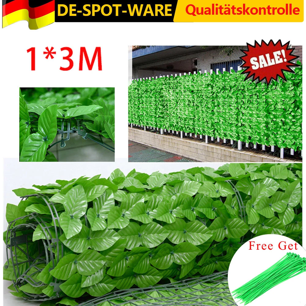 Balkon-Sichtschutze aus knstlichem Efeu online kaufen | eBay.de