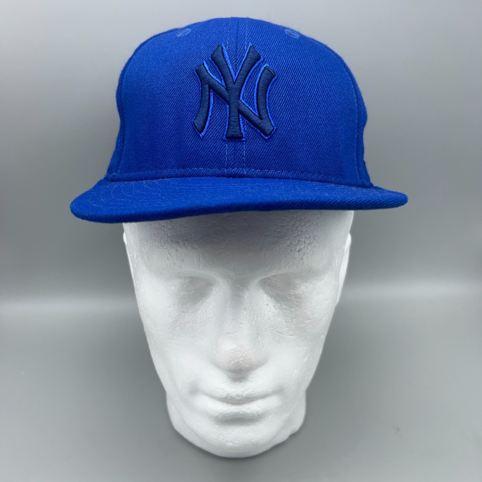 New York Yankees Hat Blue Fitted 7 3/4 Cap 59Fifty MLB Authentic Street NYC