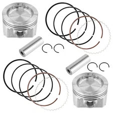 2 Cast Aluminium Cylinder Piston Kit for Polaris Ranger XP 700 EFI 2005-2008