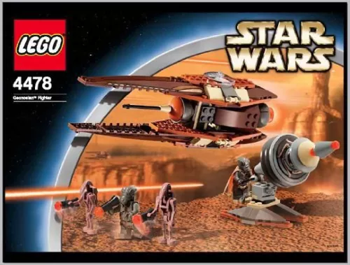 Lego Star Wars 4478 Geonosian Fighter Black Box NEW SEALED