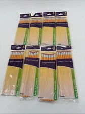 8 Pack Wexford No. 2 Pencil 8 pcs per pack - 64 Total Yellow Home Office School