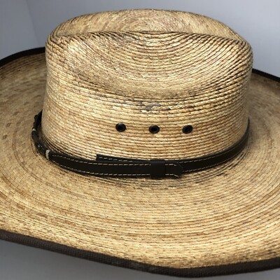 Chapeau Cowboy Homme Cody James – Taille 7 5/8 – Paille Naturelle Ponderosa 20X