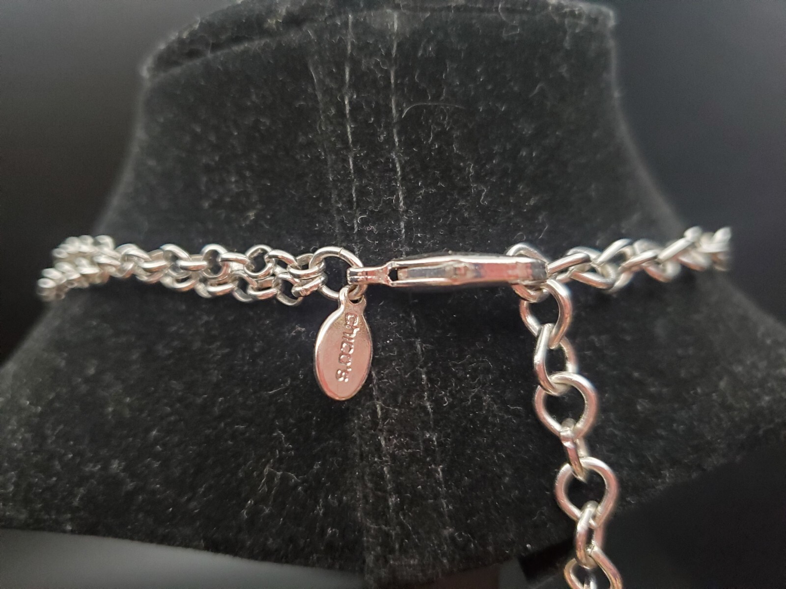 Chico's Two Layer Multi Colored Beaded Necklace - image 4