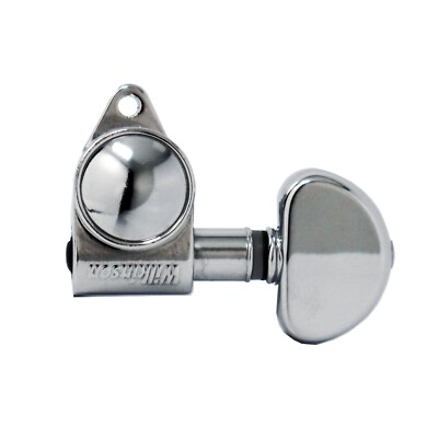 Tuning Machine Guitar 3+3 Chrome Wilkinson 90 degree mount  190120CH