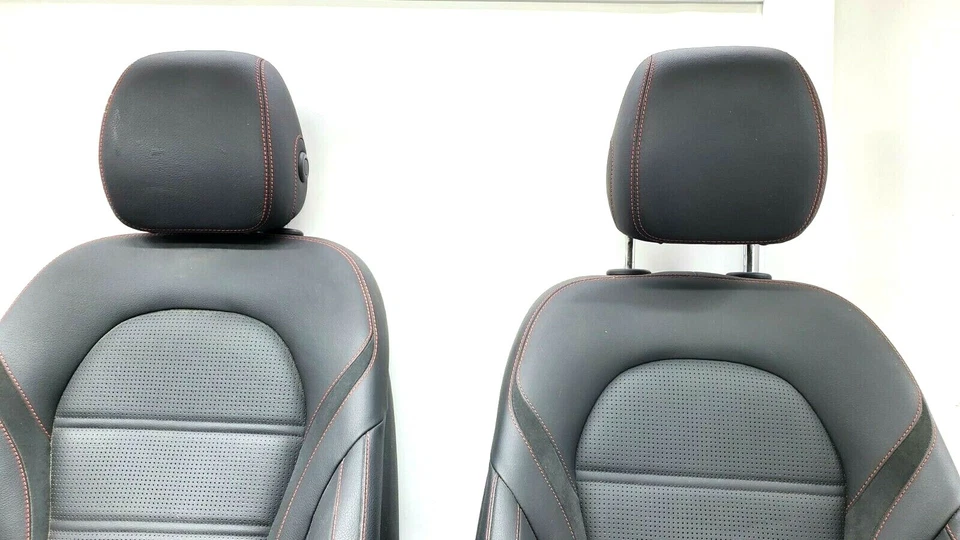 2016-2019 MERCEDES-BENZ GLC43 X253 AMG ПОЛНЫЙ КОМПЛЕКТ СИДЕНИЙ ОТ ОРИГИНАЛЬНОГО ПРОИЗВОДИТЕЛЯ ЧЕРНЫЙ. - Изображение 2 из 4